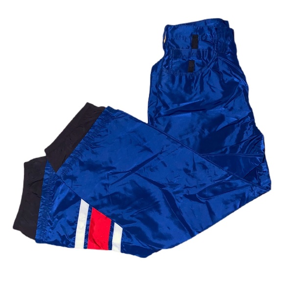 Snowboarding Ski Gourge Pants Size Small Unisex Vintage Blue Red White - Picture 8 of 9